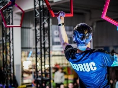 Pięciokąty — przeszkoda Vikings Forge na zawodach